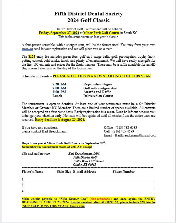 Registration