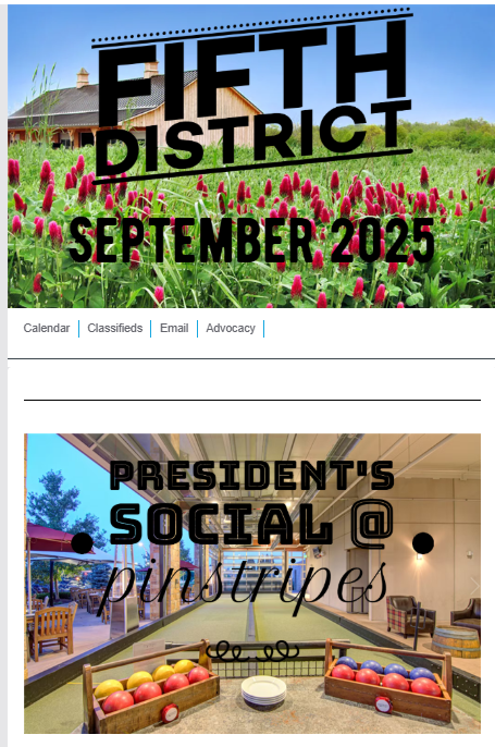 Sept 25 Newsletter Sept